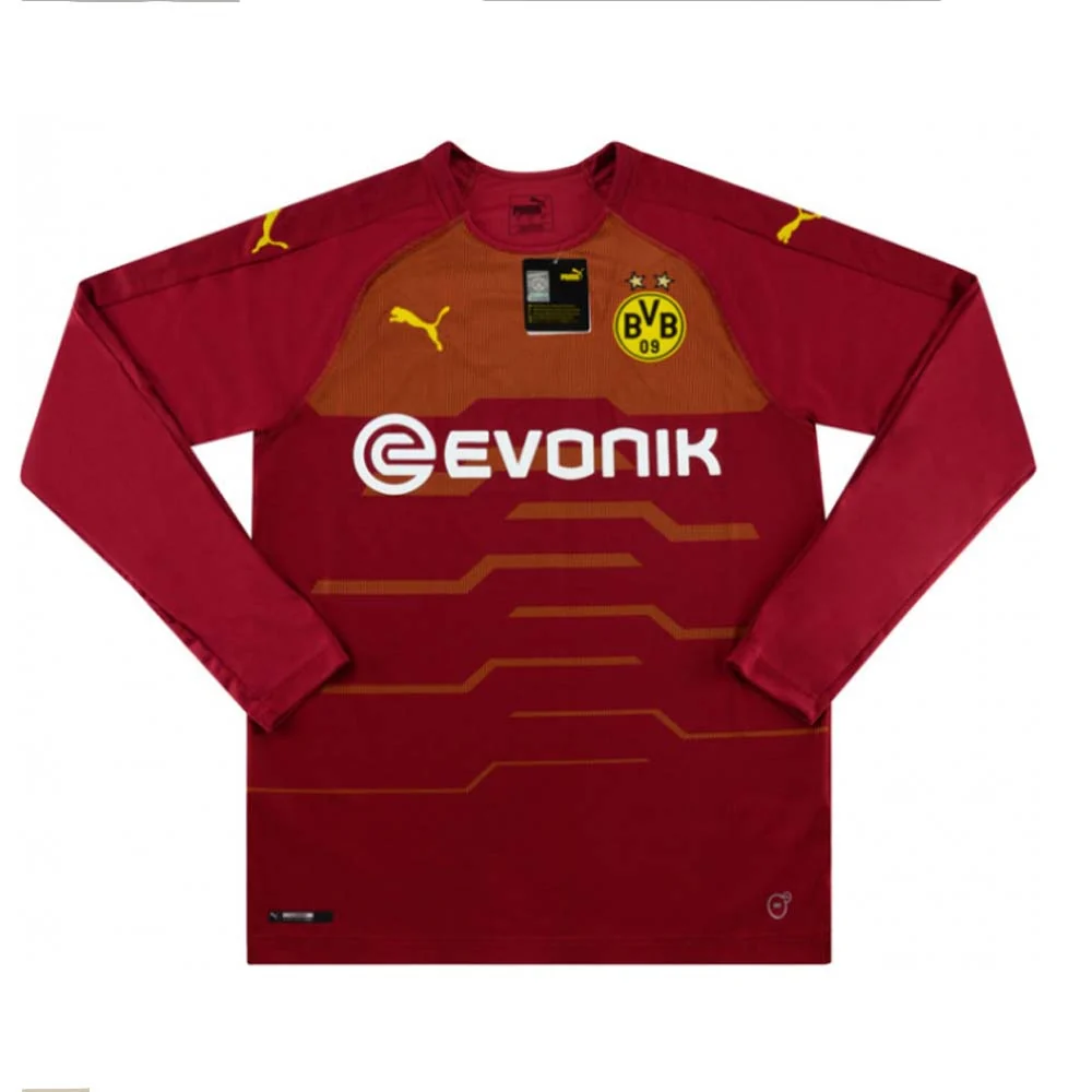 2018-2019 Borussia Dortmund Puma Third Goalkeeper Shirt - Image 10