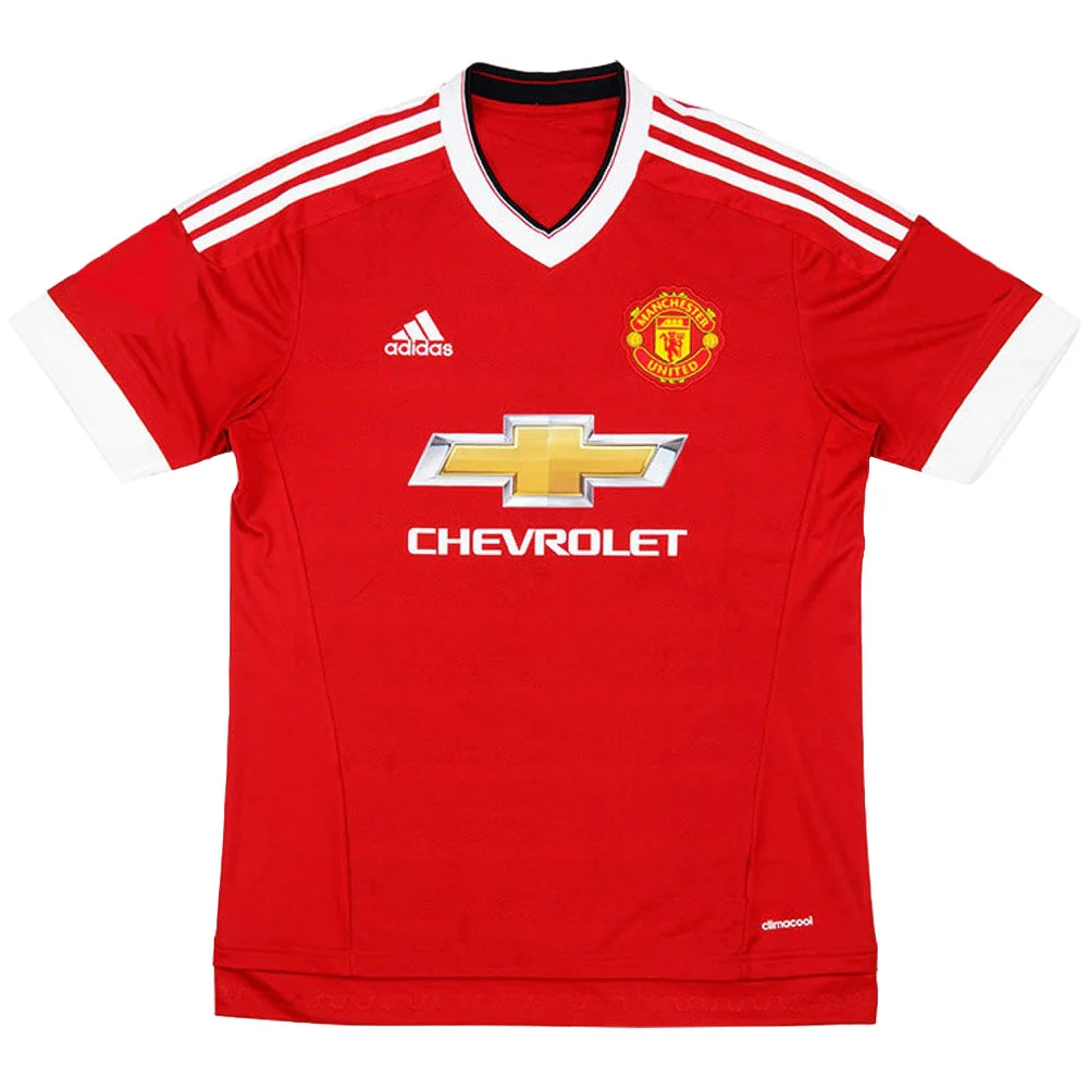 Manchester United 2015-16 Home Shirt (Excellent) (Jones 4) - Image 3